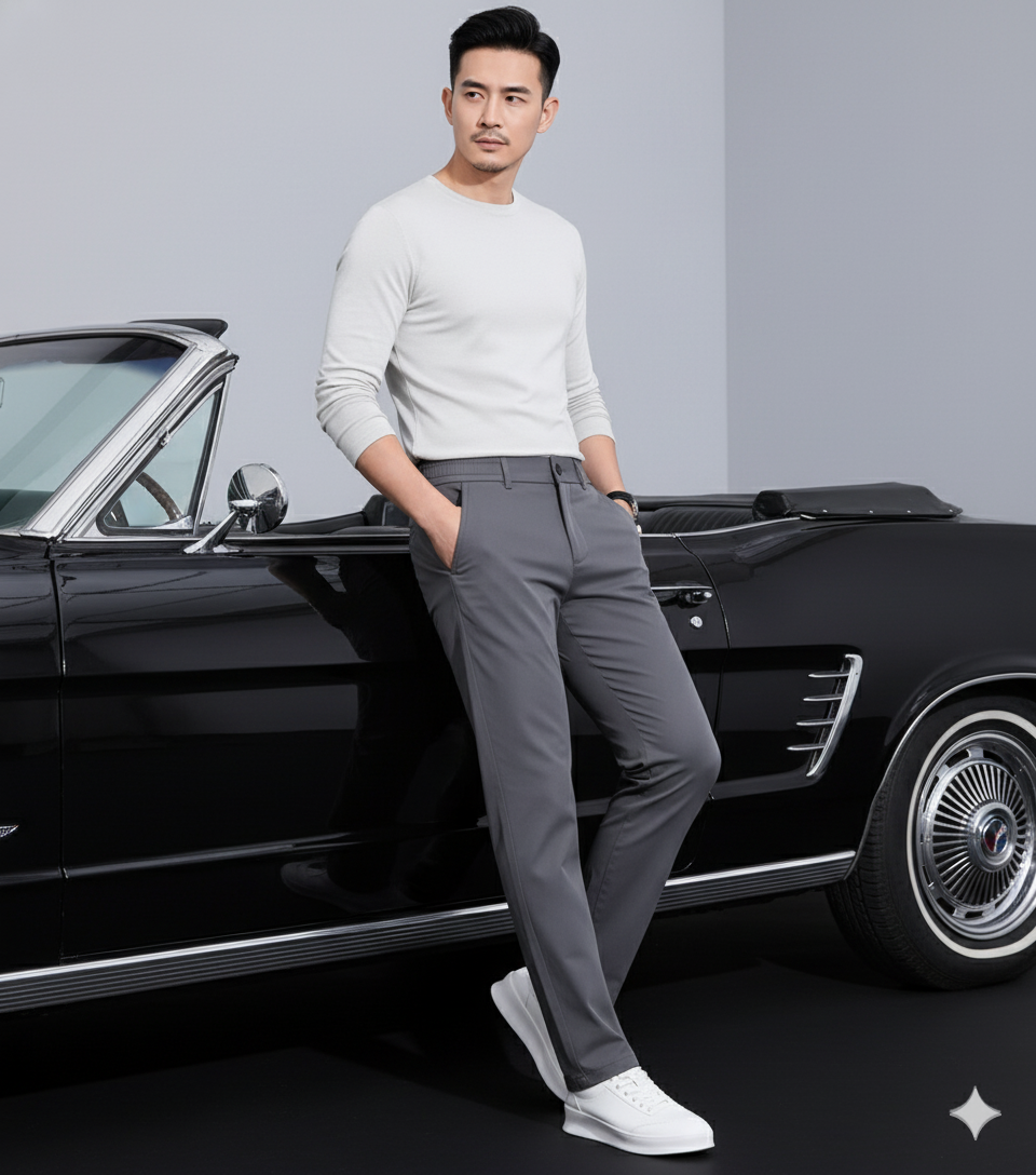 Herren Chinohose Slim Fit | Stretchkomfort für Business & Freizeit