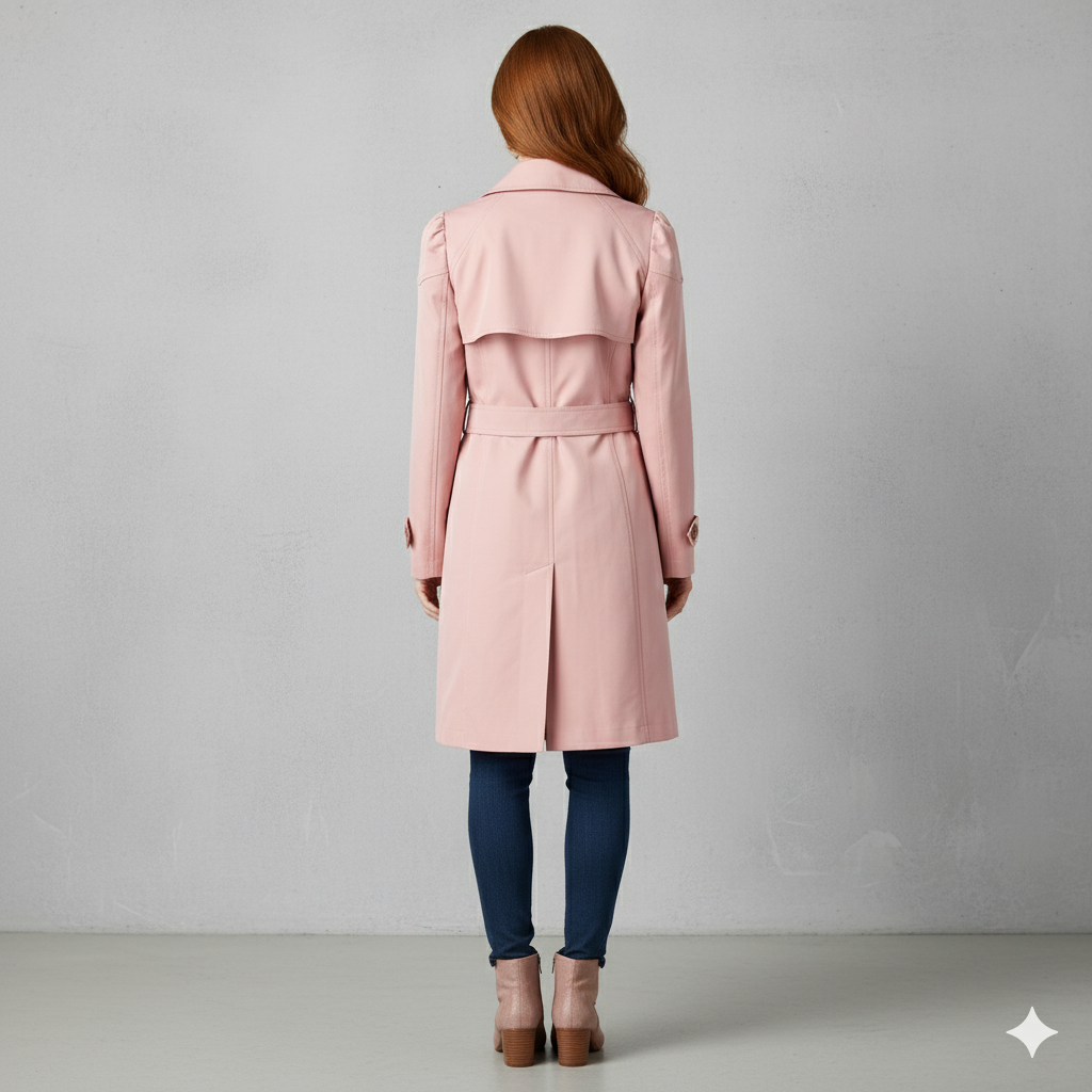 Damen Trenchcoat mit schmalem Schnitt | Mittellang & Elegant