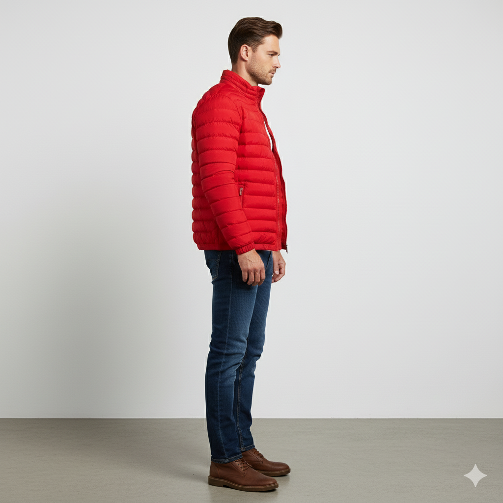Leichte Herren Steppjacke | Herbst Winter Übergang