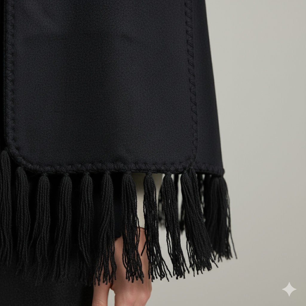 Damen Wollmantel mit Schal Kragen | Winter | Locker & Warm