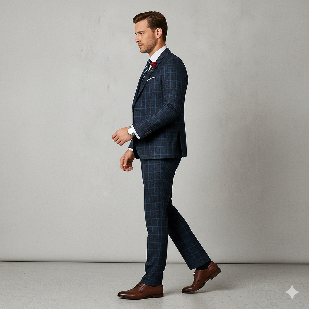 Herren Anzug 3-teilig Slim Fit | Elegant & Festlich