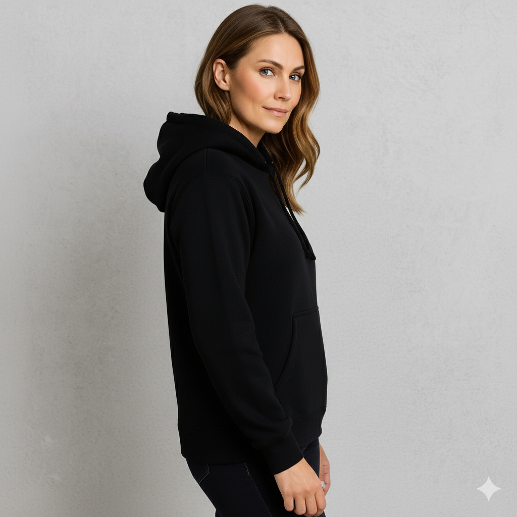 Warmer Damen Hoodie aus Fleece | Freizeit & Winter