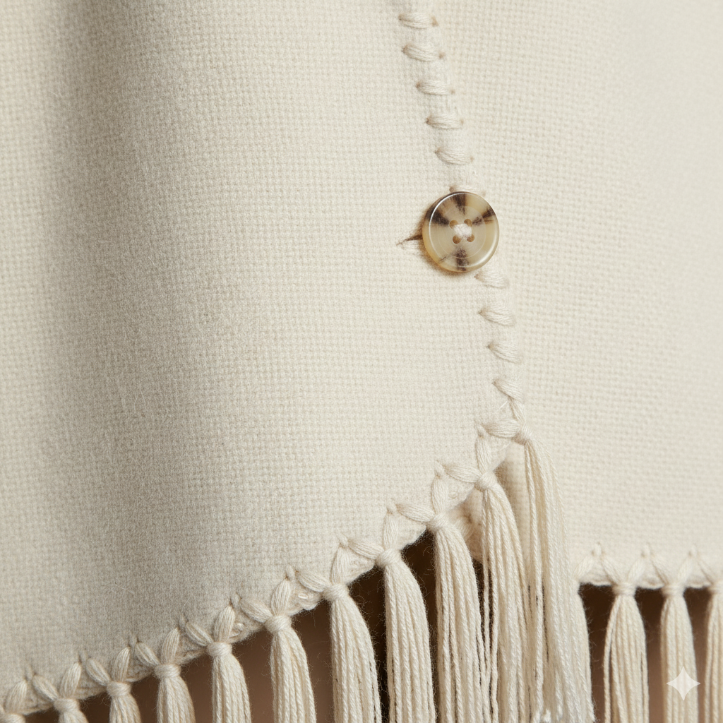 Damen Wollmantel mit Schal Kragen | Winter | Locker & Warm