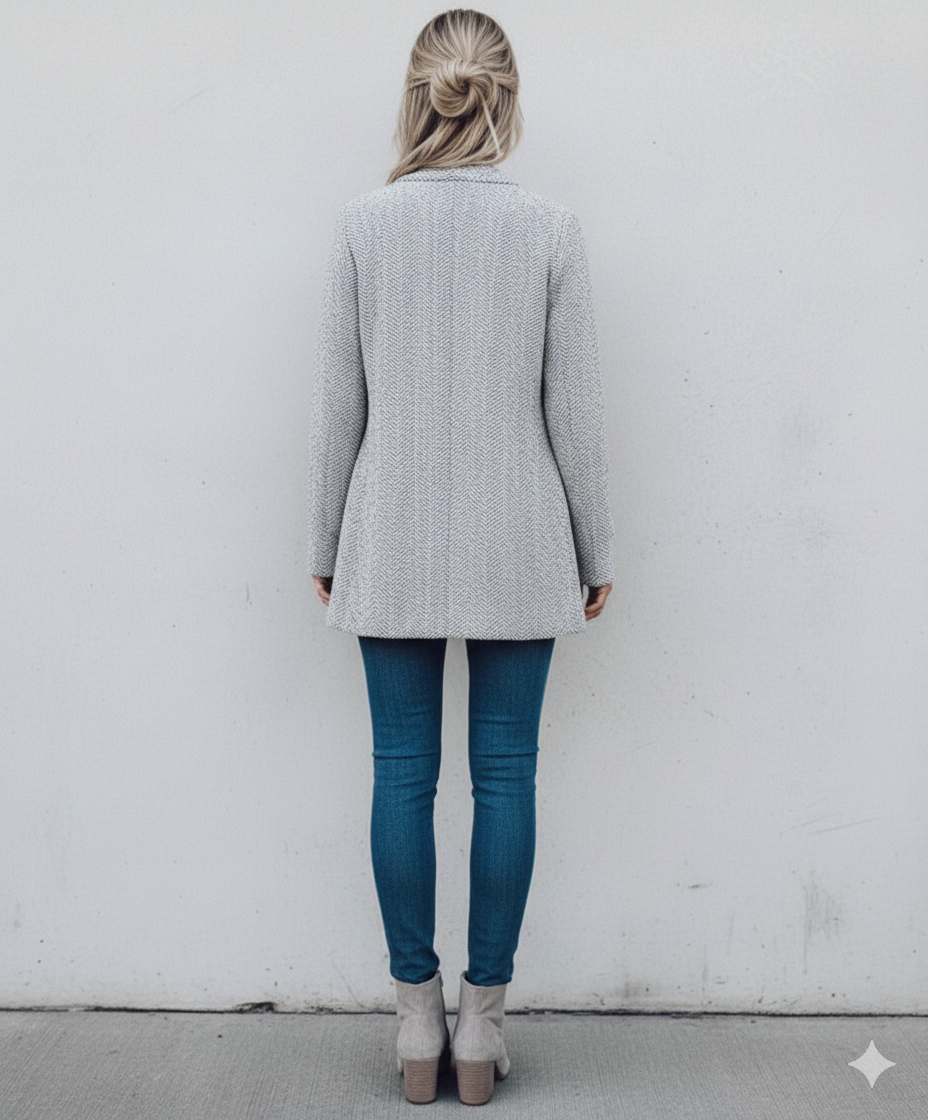 Damen Strickmantel mit offener Front | Modern & Bequem