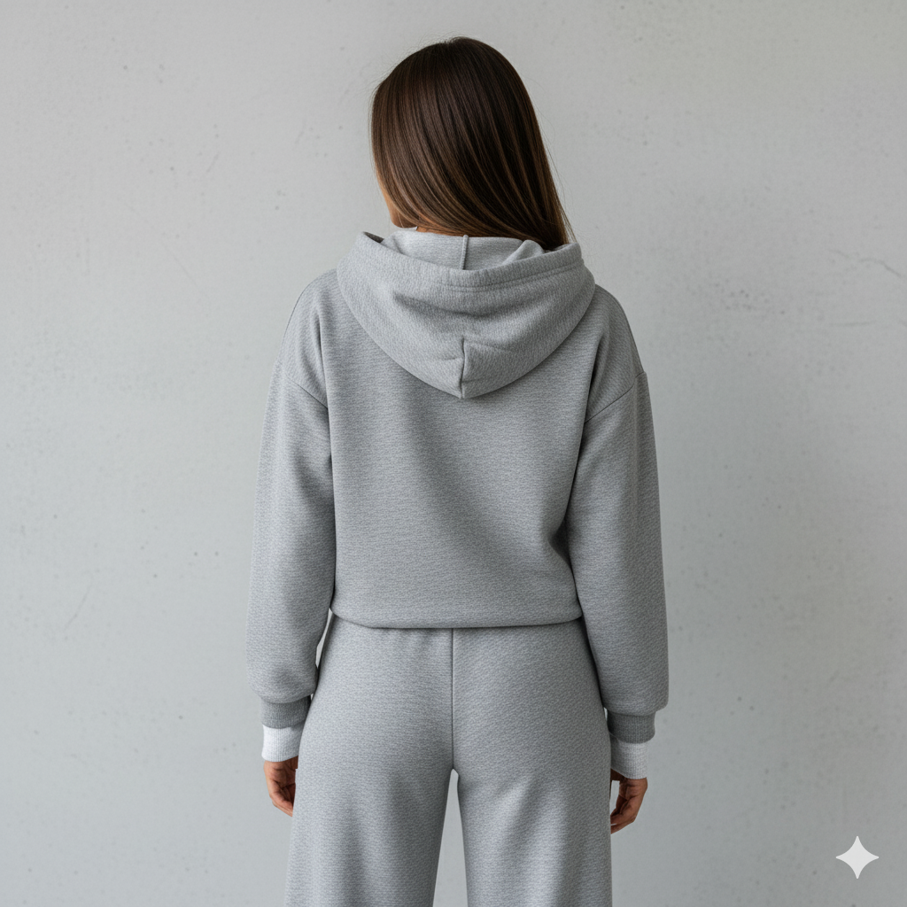 Damen Hoodie mit Kapuze | Zweiteilig & Freizeit