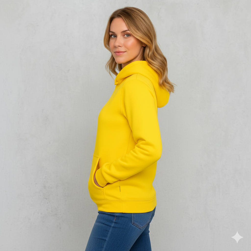 Warmer Damen Hoodie aus Fleece | Freizeit & Winter