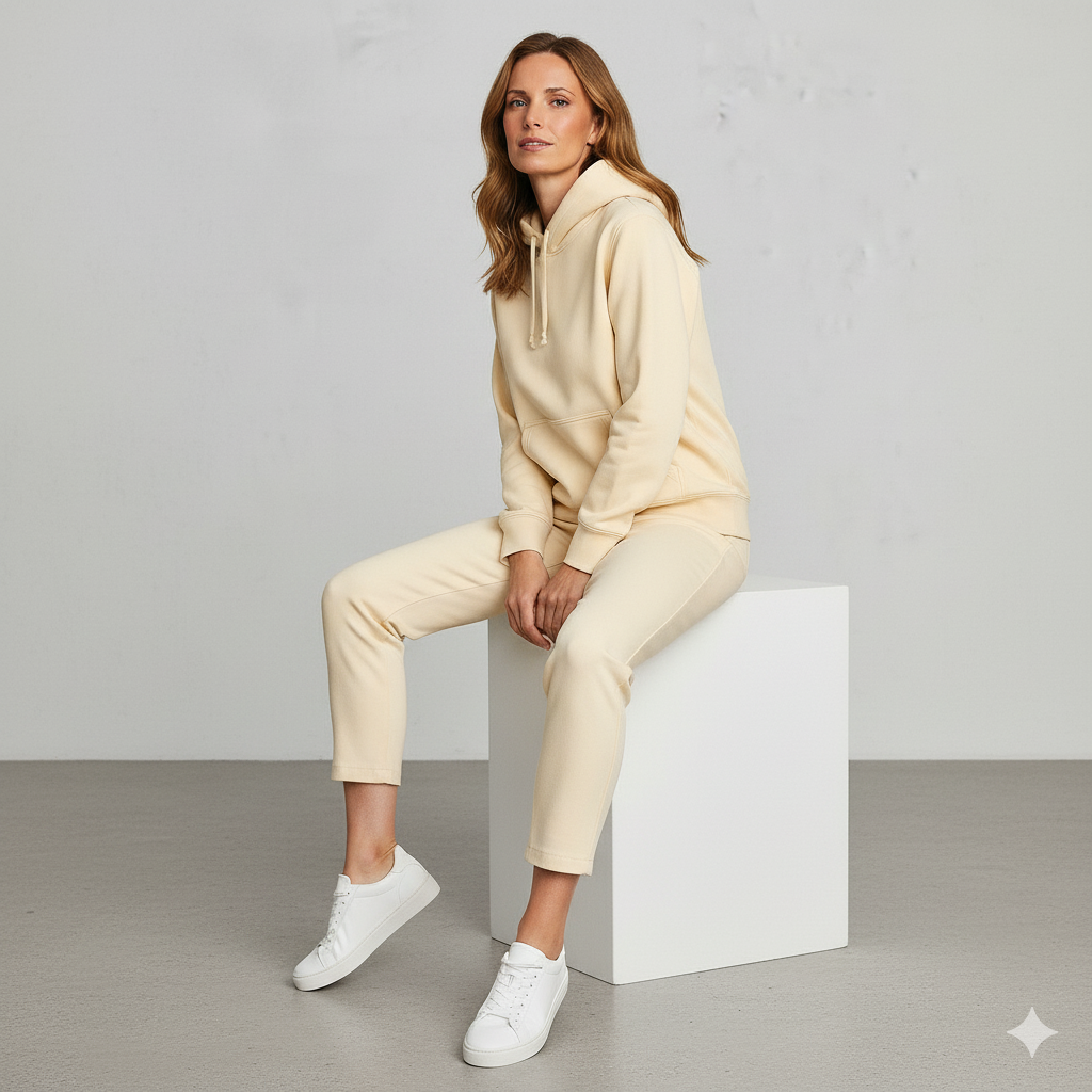 Warmer Damen Hoodie aus Fleece | Freizeit & Winter