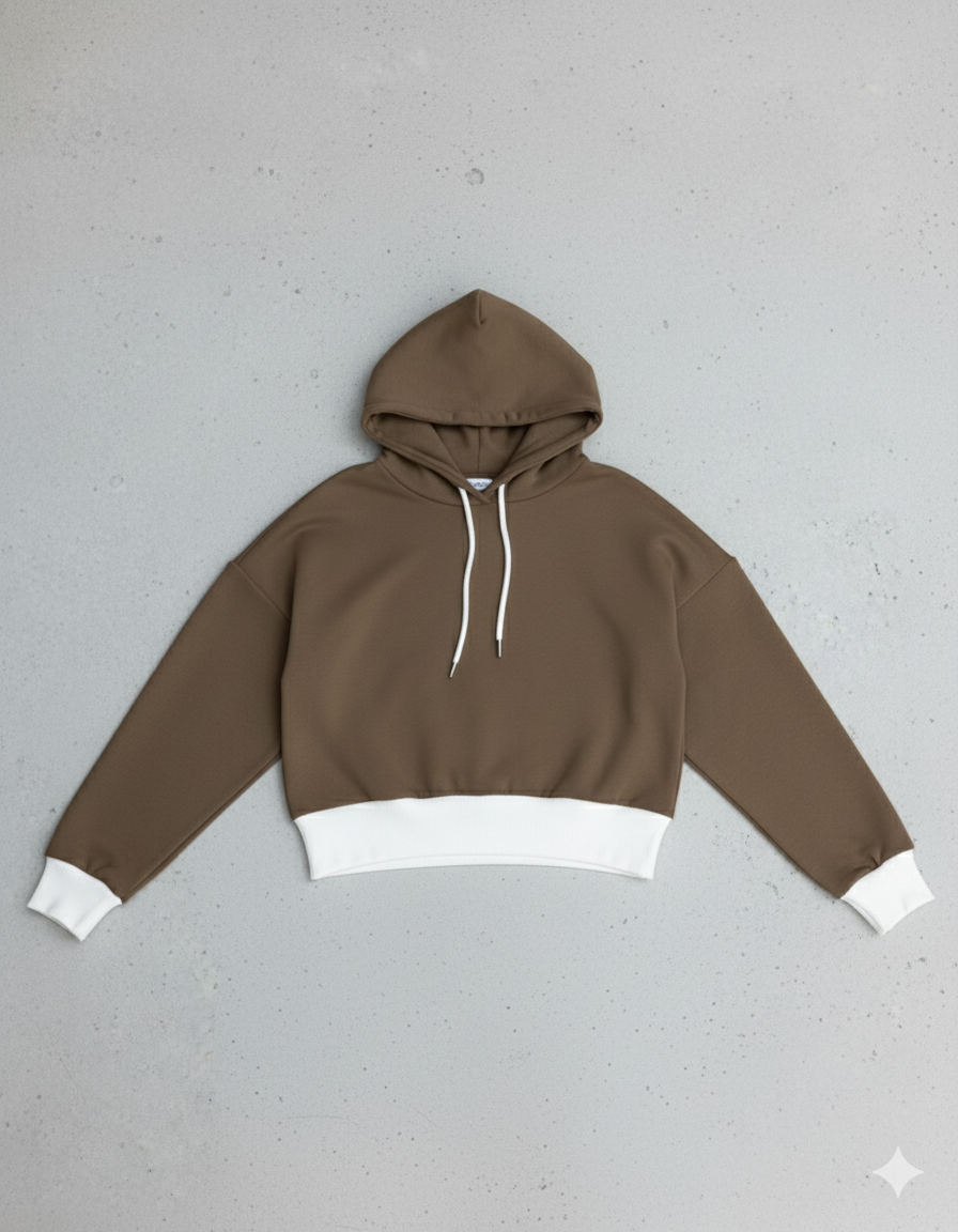 Damen Hoodie mit Kapuze | Zweiteilig & Freizeit