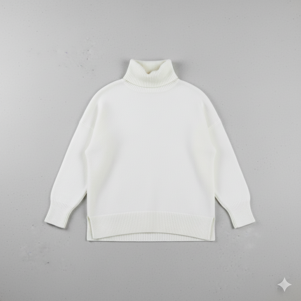 Kuscheliger Damenpullover mit Rollkragen | Warm für Herbst/Winter