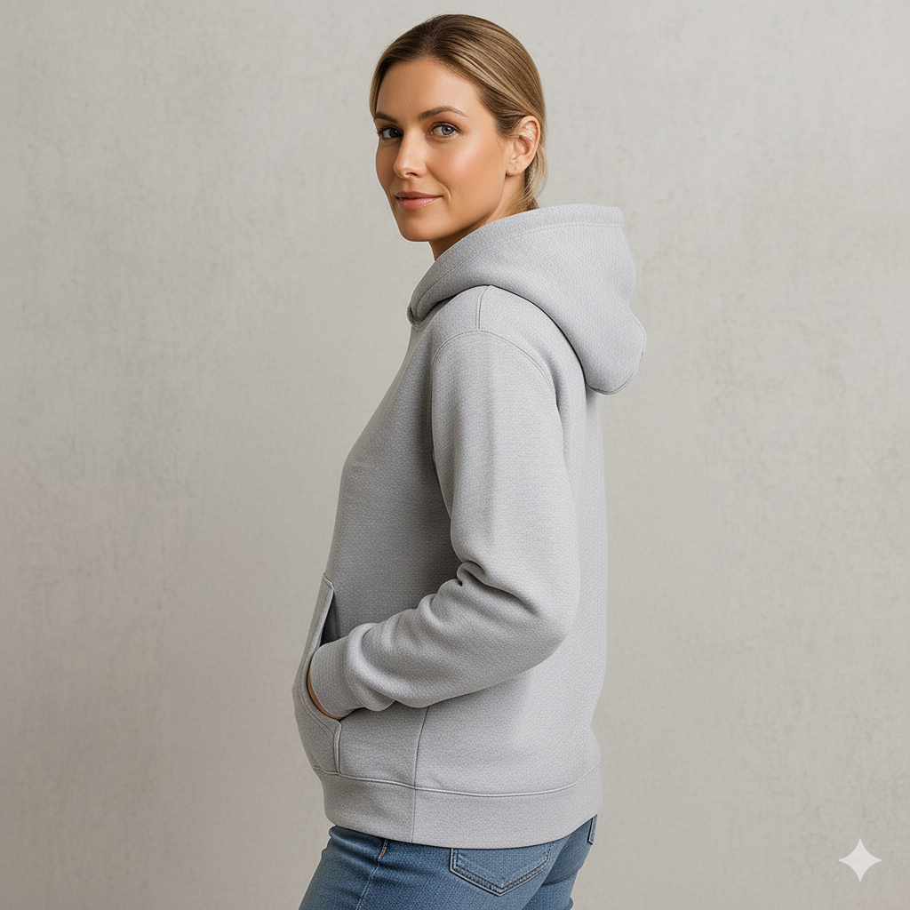 Warmer Damen Hoodie aus Fleece | Freizeit & Winter