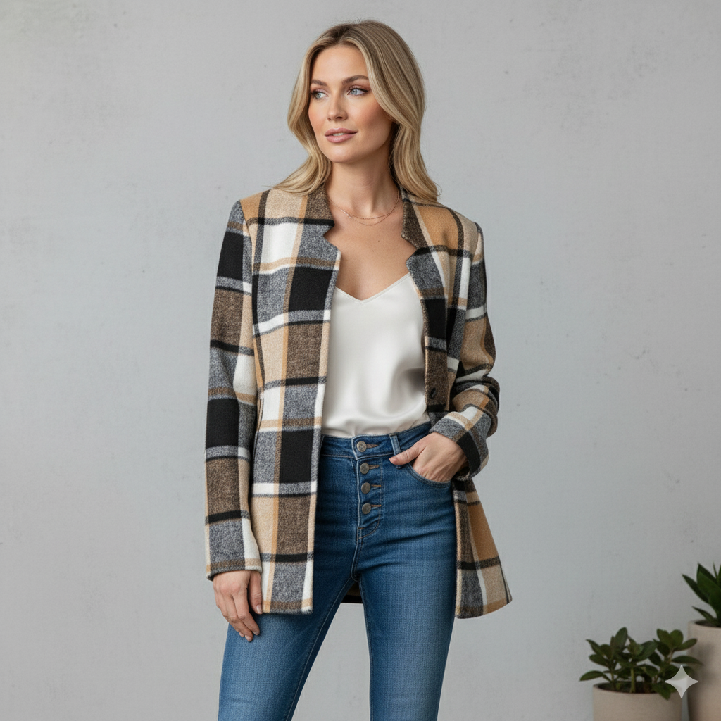 Damen Strickmantel mit offener Front | Modern & Bequem