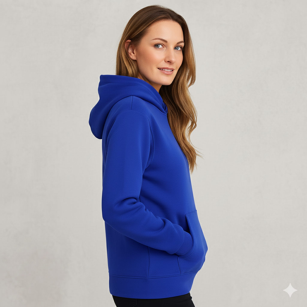 Warmer Damen Hoodie aus Fleece | Freizeit & Winter