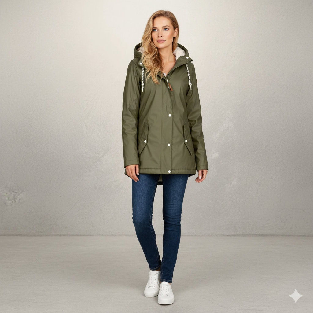 Damen Winterjacke mit Fleecefutter | Warm & Wetterfest