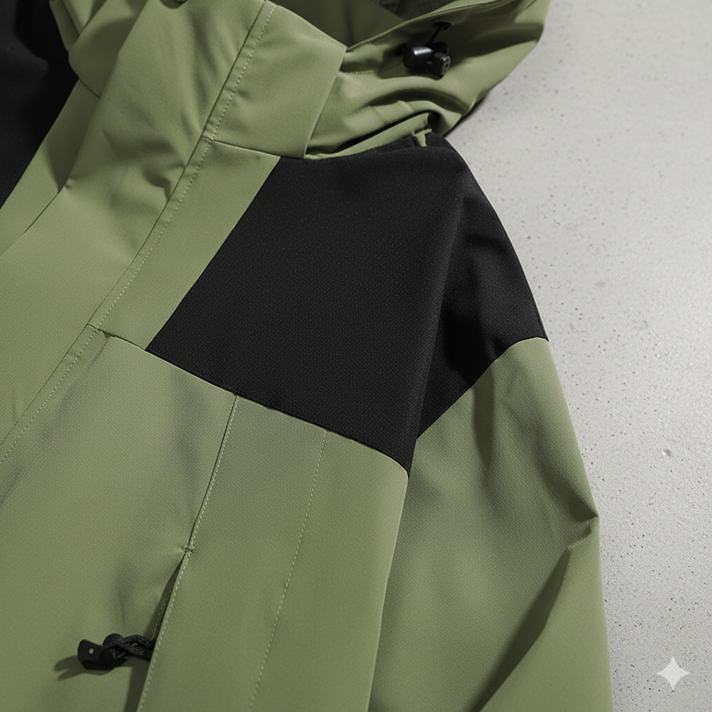 Herren Outdoorjacke mit Kapuze | Winddicht & Leicht | Freizeit