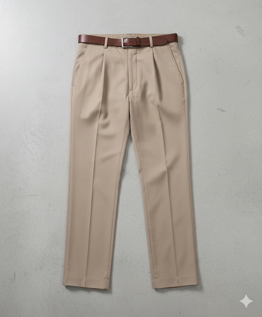 Klassische Herren Stoffhose | Regular Fit & Knitterarm