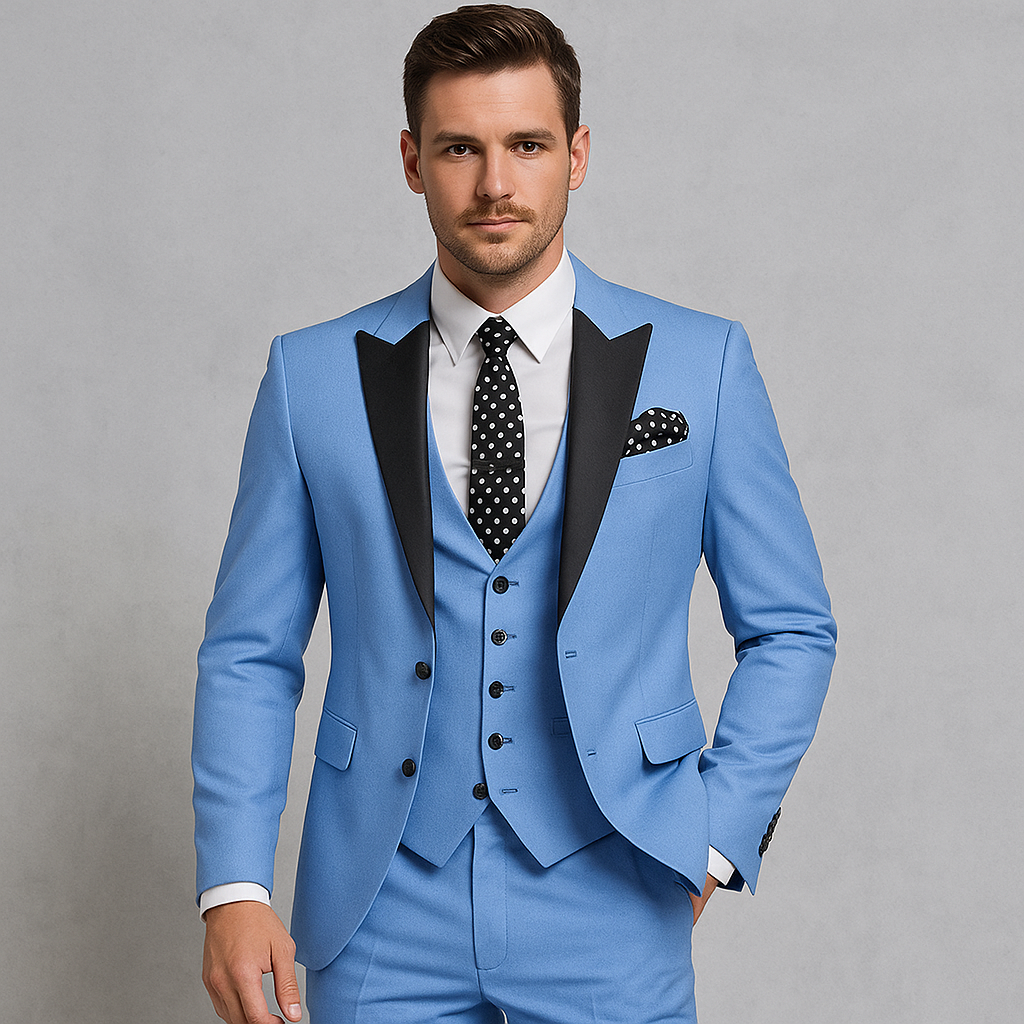 Herren Anzug 3-teilig | Slim Fit Business & Elegant
