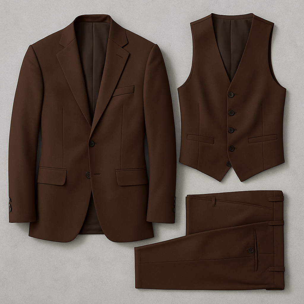 Herren Anzug 3-teilig | Slim Fit Elegant für Hochzeit & Business