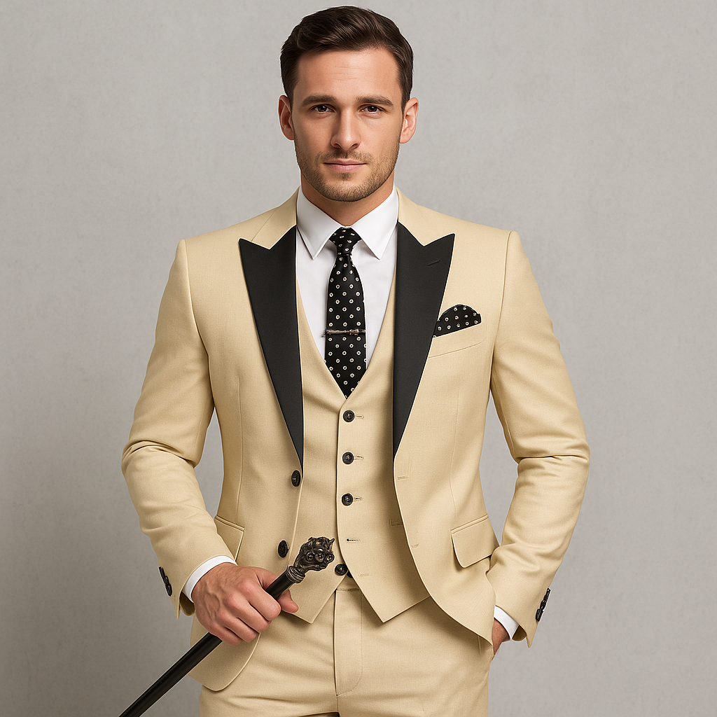 Herren Anzug 3-teilig | Slim Fit Business & Elegant