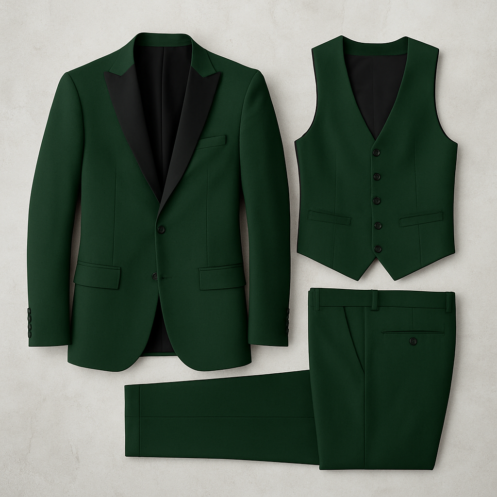 Herren Anzug 3-teilig | Slim Fit Business & Elegant