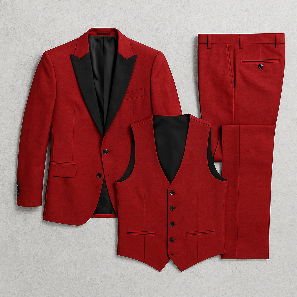 Herren Anzug 3-teilig | Slim Fit Business & Elegant