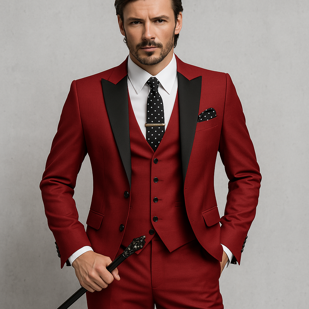 Herren Anzug 3-teilig | Slim Fit Business & Elegant