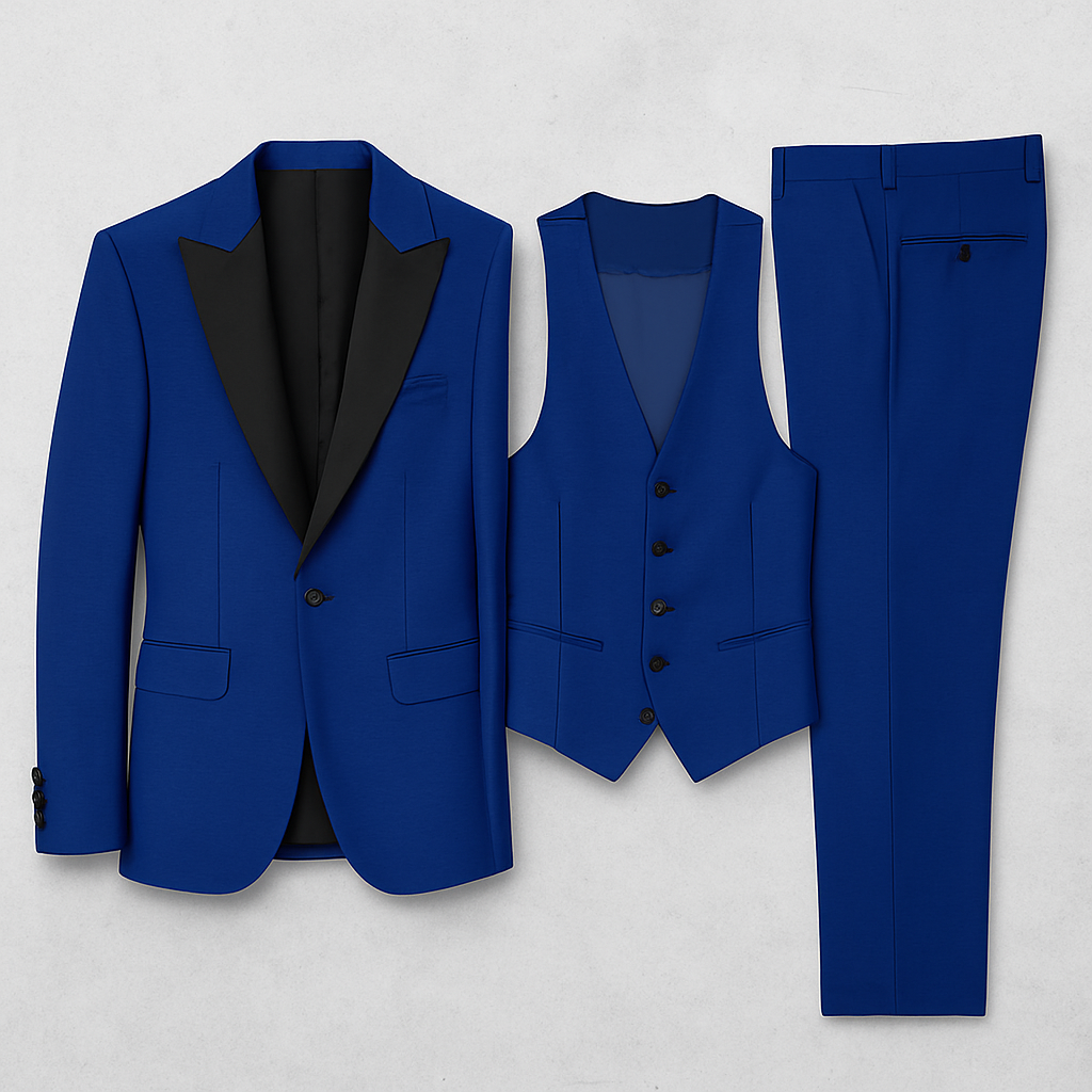 Herren Anzug 3-teilig | Slim Fit Business & Elegant