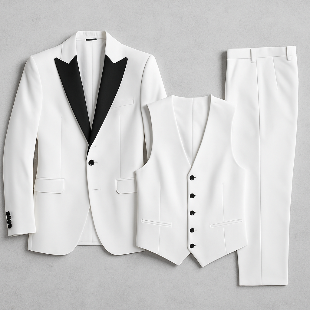 Herren Anzug 3-teilig | Slim Fit Business & Elegant