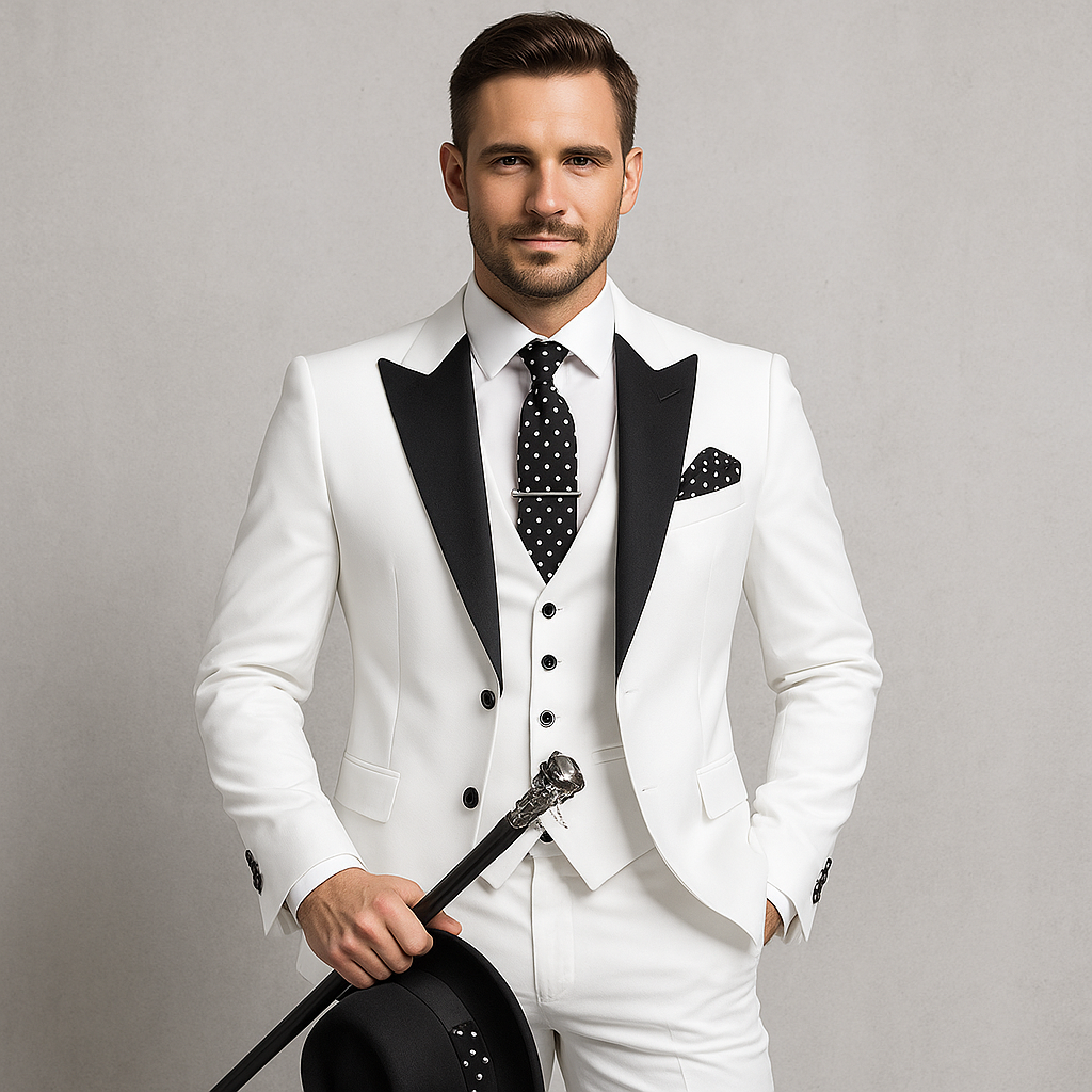 Herren Anzug 3-teilig | Slim Fit Business & Elegant