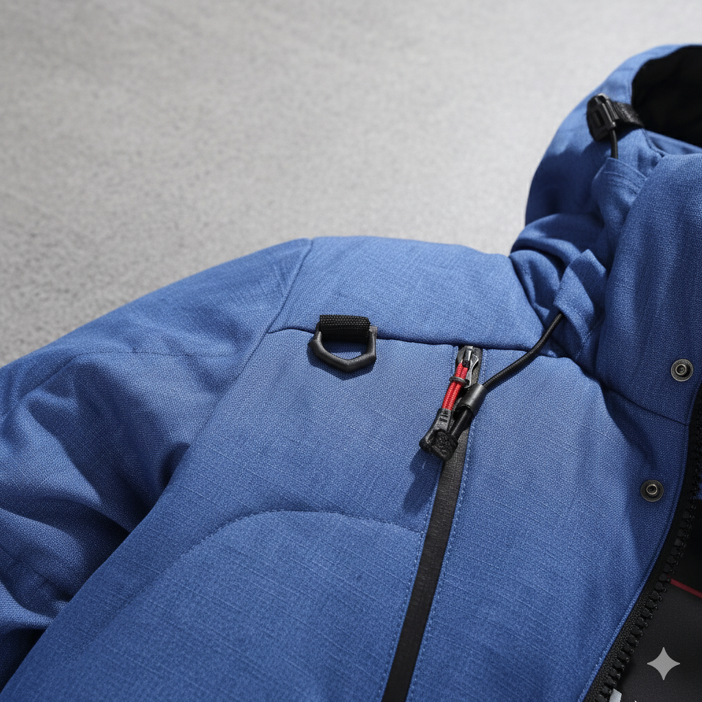 Warme Herren Daunenjacke mit Kapuze | Winter | Outdoor