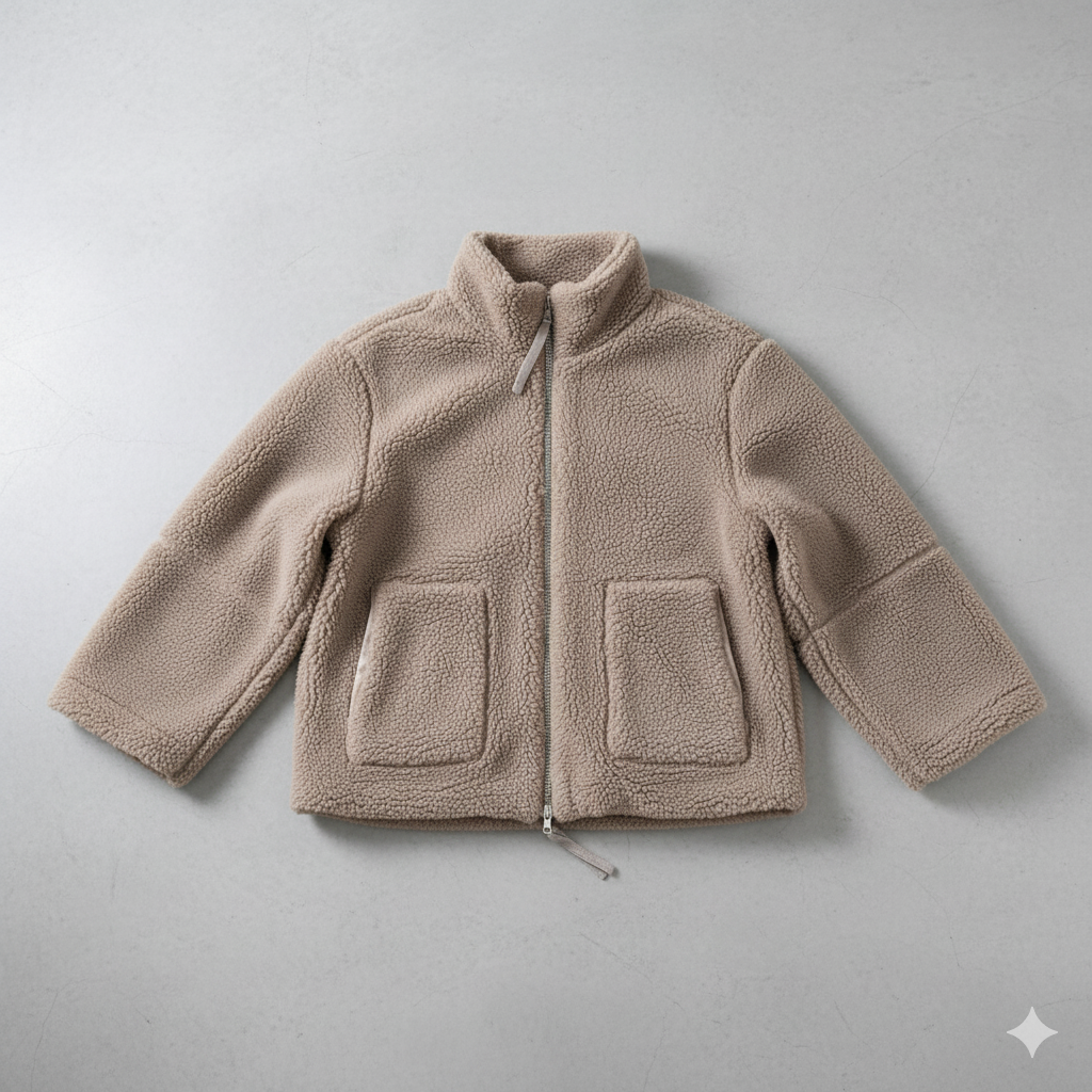 Damen Teddyjacke mit Reißverschluss | Kuschelig & Warm | Winter