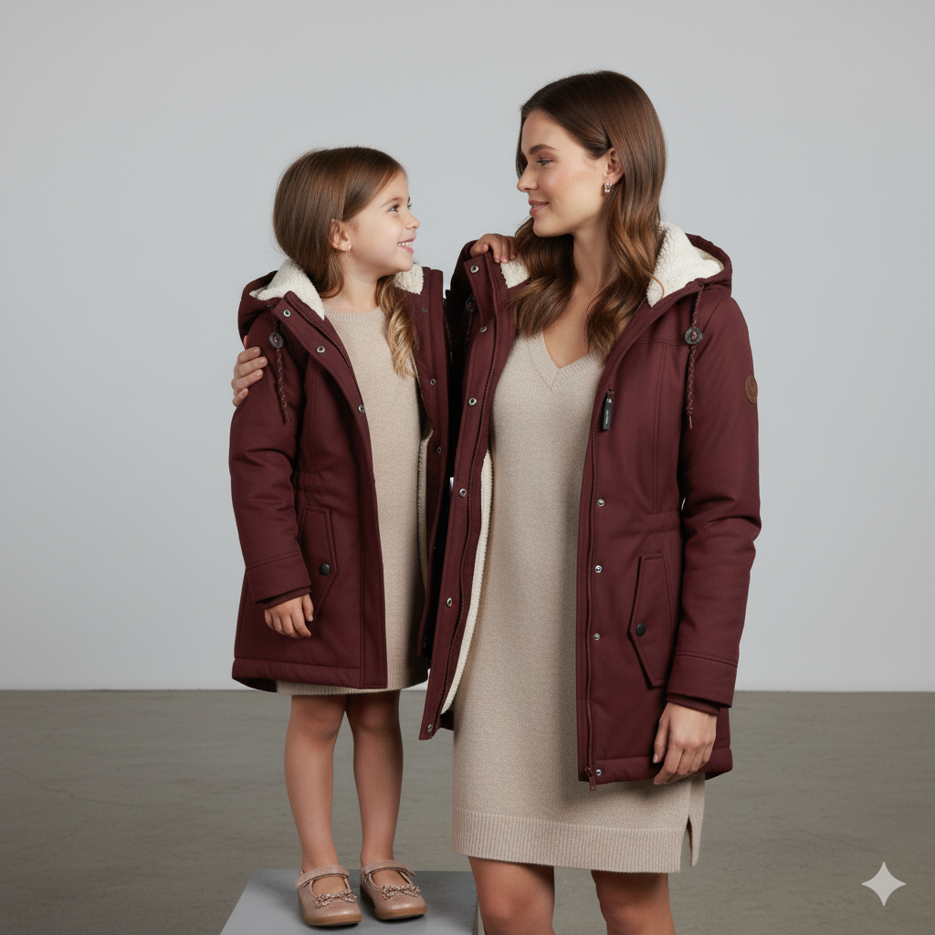 Damen Winterjacke mit Fleecefutter | Warm & Wetterfest