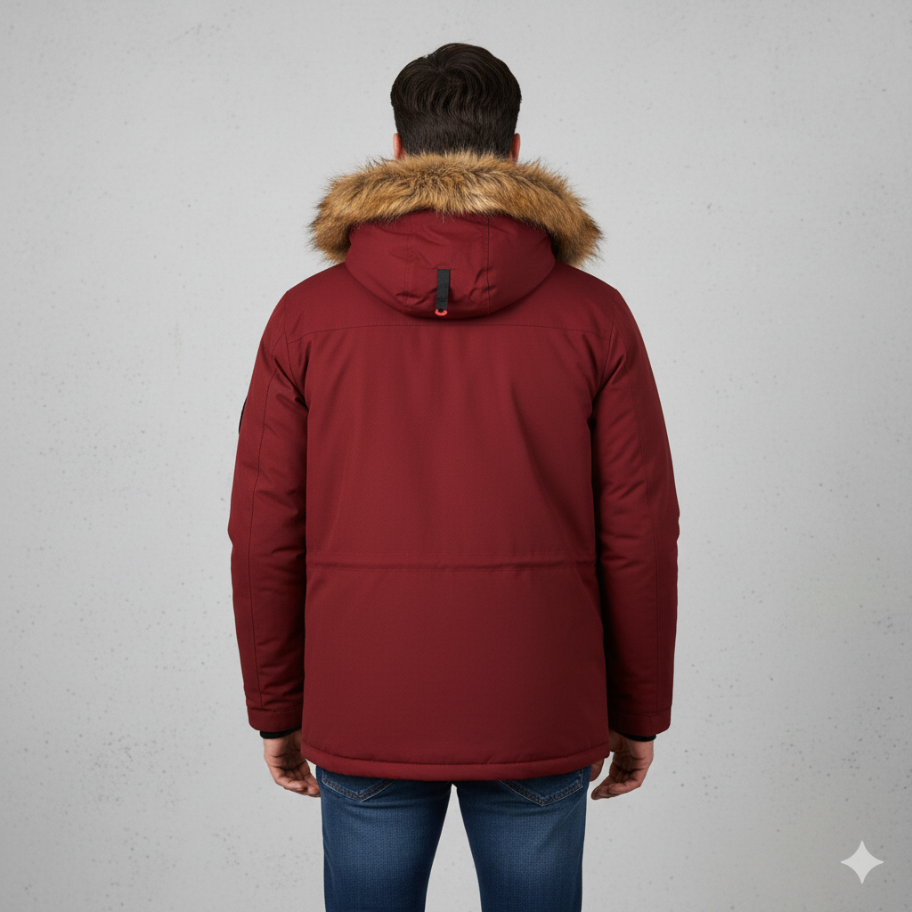 Herren Winterparka mit Kapuze | Winddicht & Warm