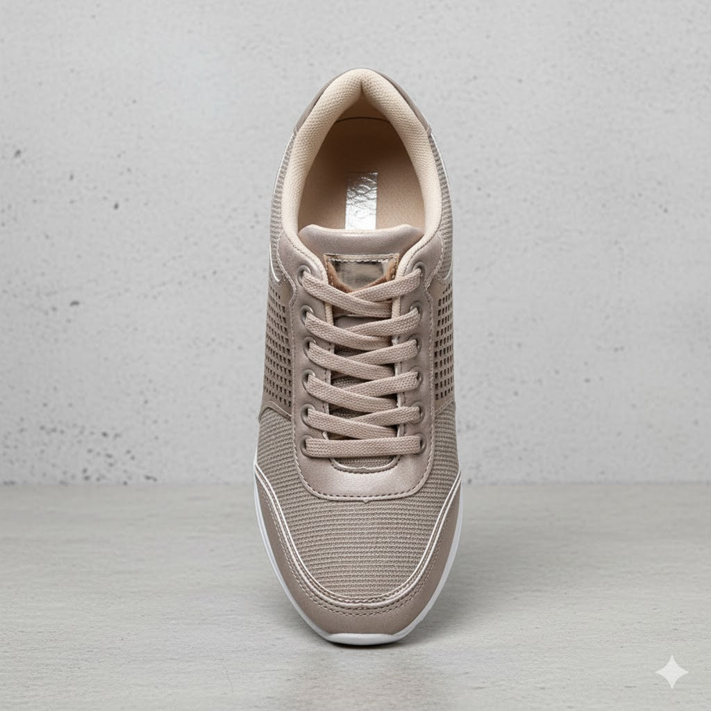 Damen Sneaker mit Keilabsatz | Bequem & Atmungsaktiv