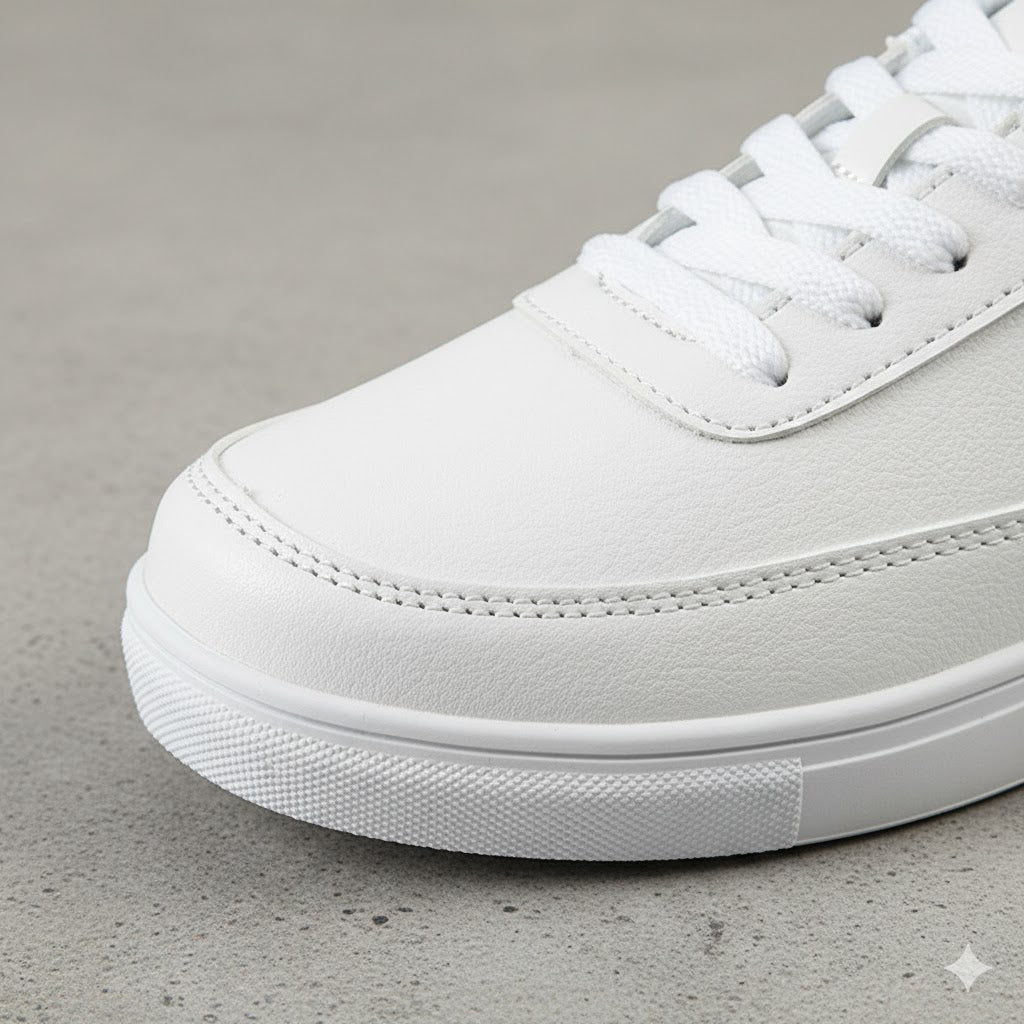 Herren Sneaker Weiß | Bequem & Atmungsaktiv für Alltag & Herbst