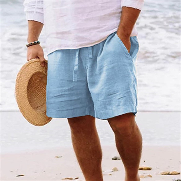 ENGEL Herren Shorts in Reiner Farbe und Atmungsaktivem Komfort