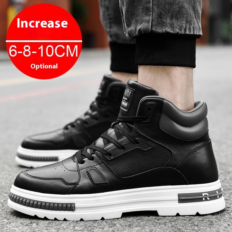 Danny – Modische Herren Martin Boots mit erhöhter Sohle für den Winter