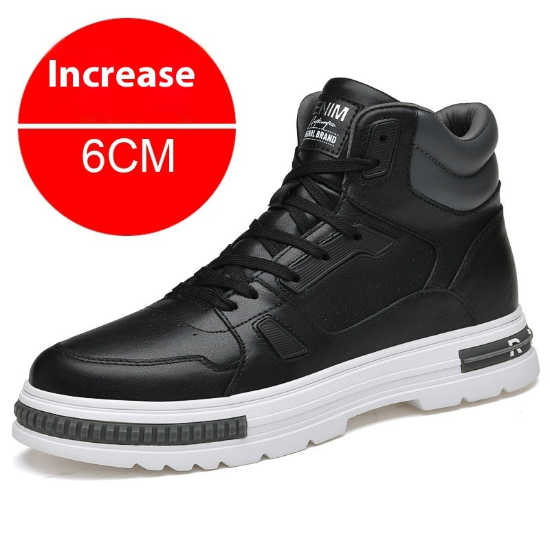 Danny – Modische Herren Martin Boots mit erhöhter Sohle für den Winter