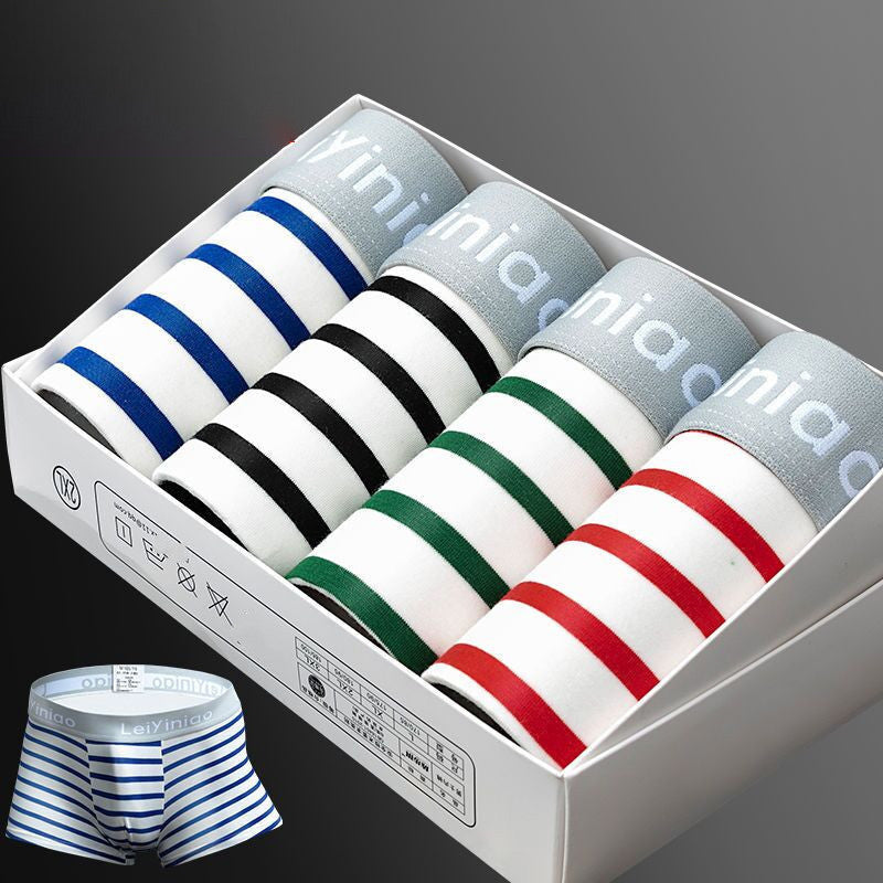 Herren Boxershorts | 5er Set Baumwolle & Komfortbund