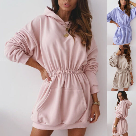 Rebecca – Langer Hoodie-Tunika
