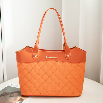 Joan – Rhombus Handtasche für Damen mit modischem Karomuster