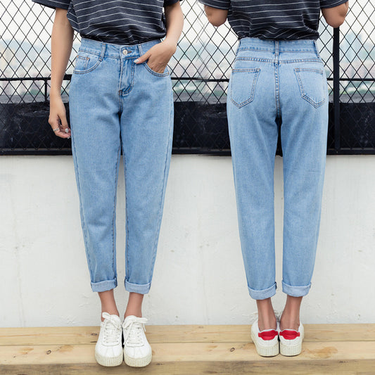 Lynda – Figurformende Damen-Harem-Jeans mit hohem Bund