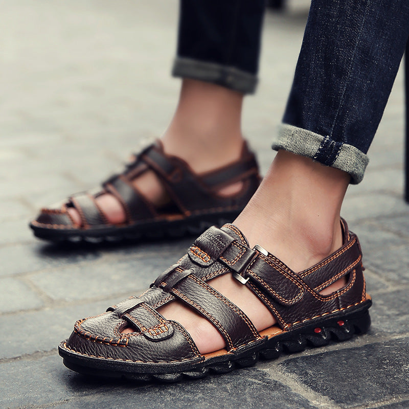 Ricky – Rutschfeste Herrensandalen für den Strand