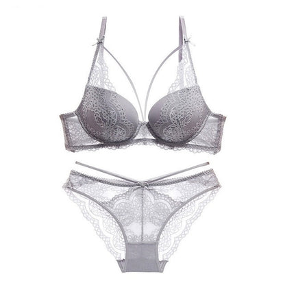 ENGEL Grünes Push-up-BH-Set für Damen