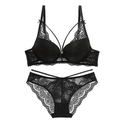 ENGEL Grünes Push-up-BH-Set für Damen