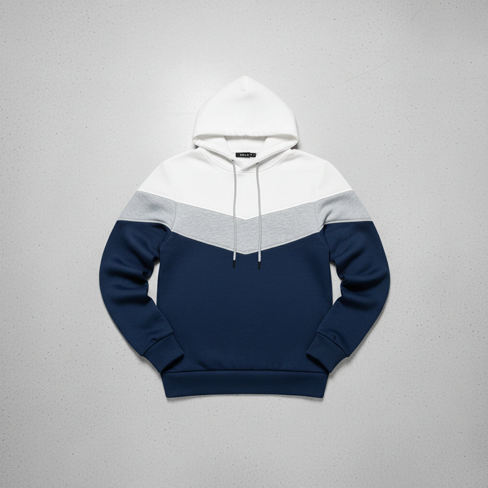 Herren Patchwork Hoodie