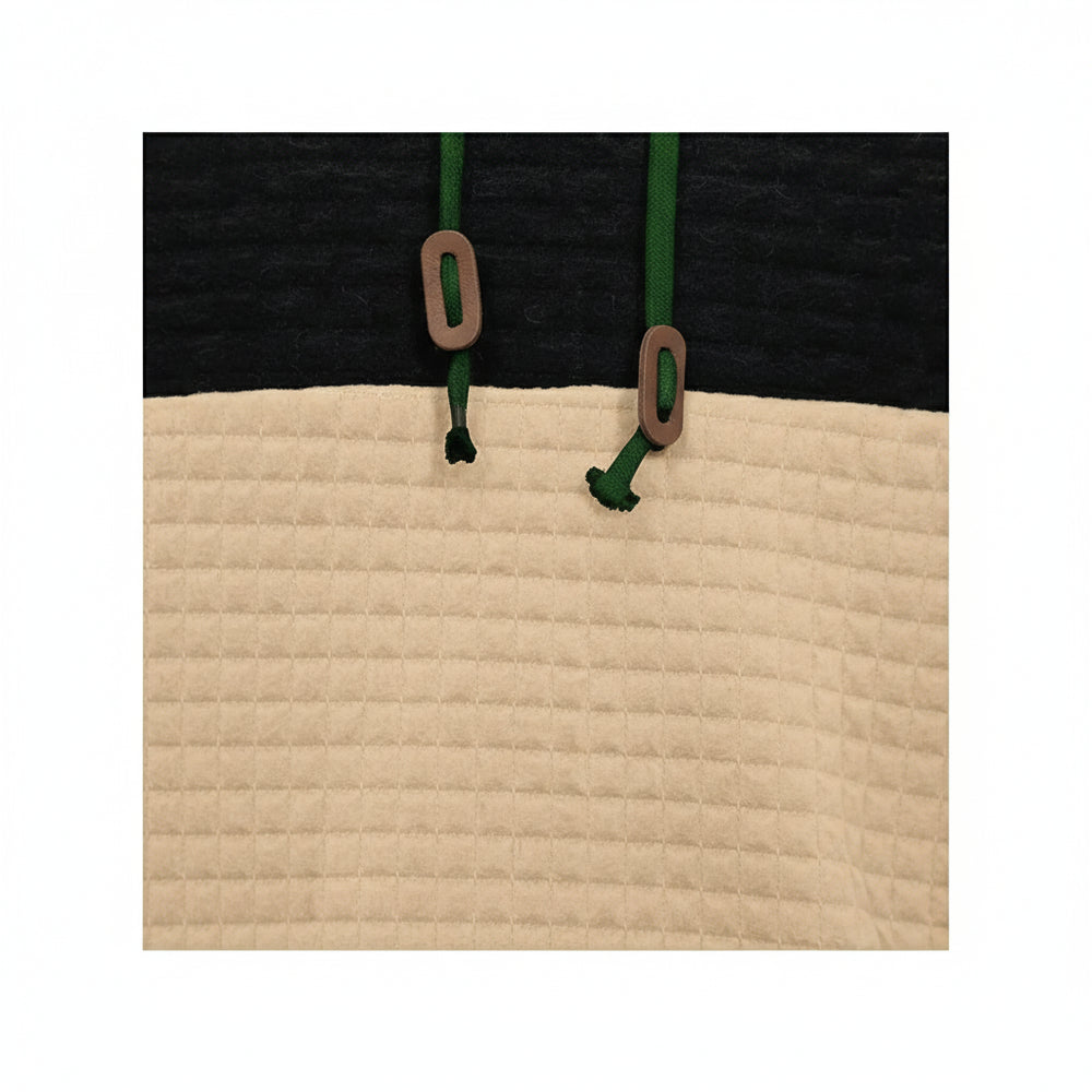 Herren Patchwork Hoodie