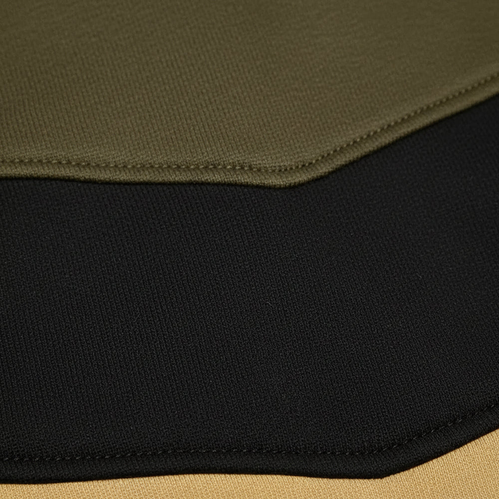 Herren Patchwork Hoodie