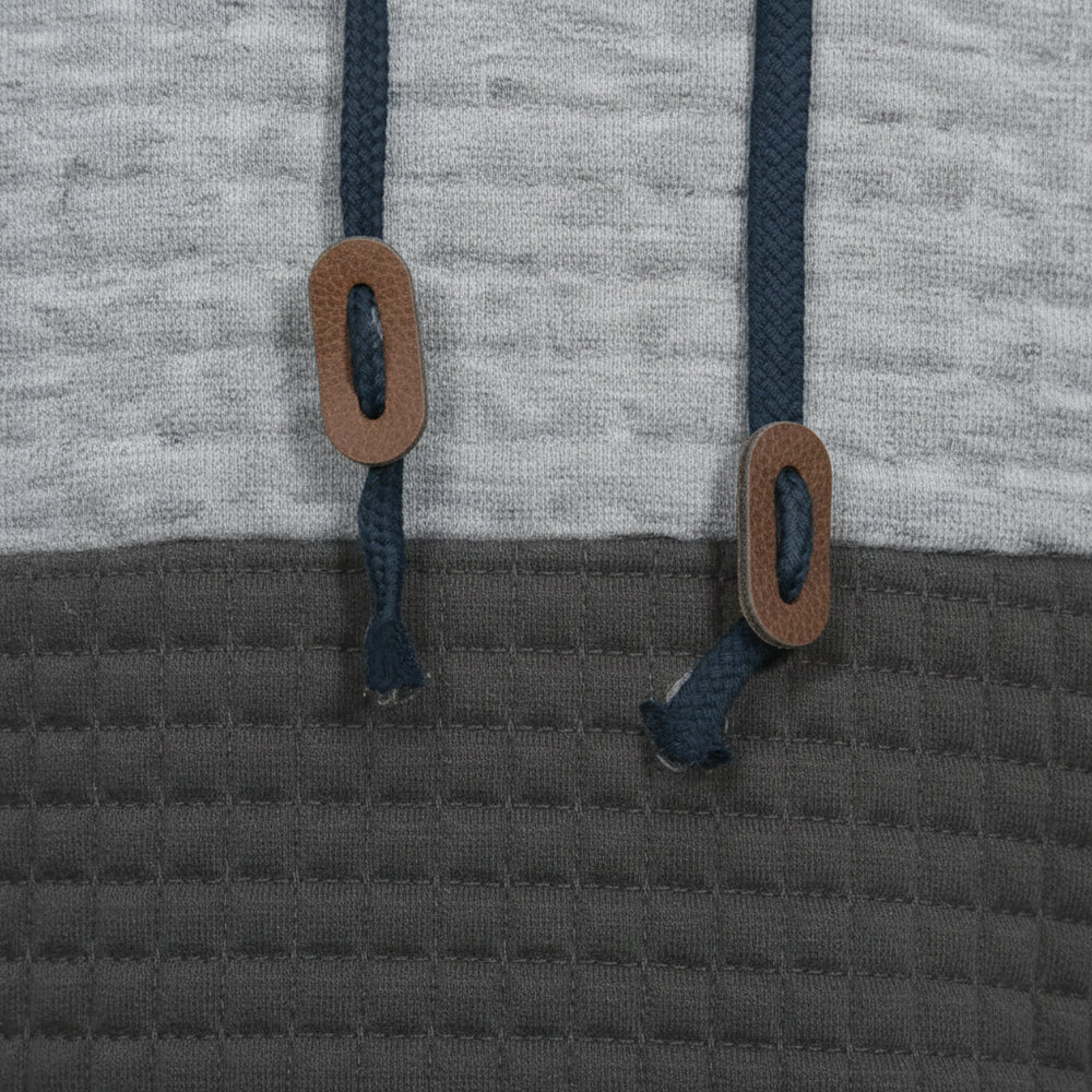 Herren Patchwork Hoodie