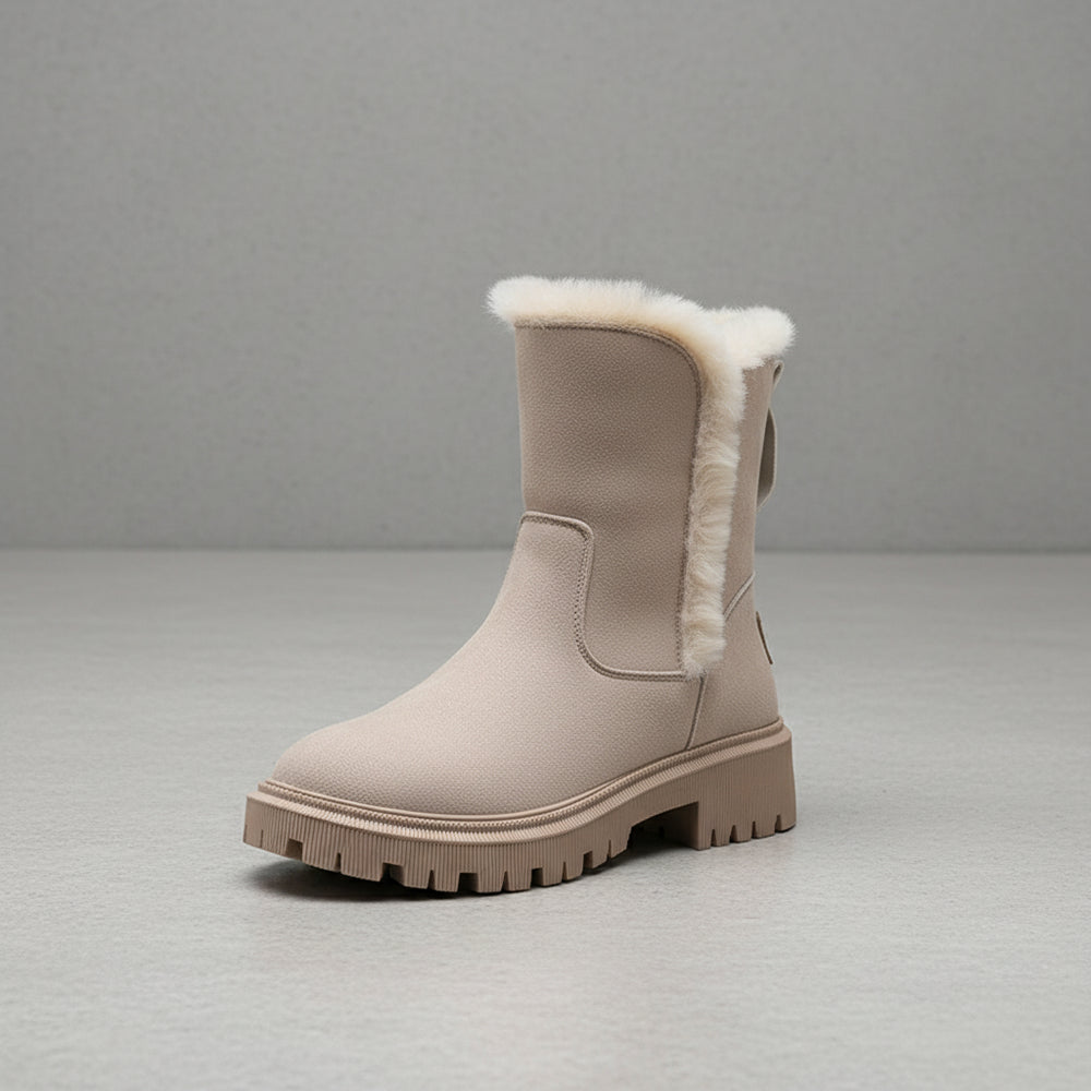 Warme Damen Winterstiefel rutschfest