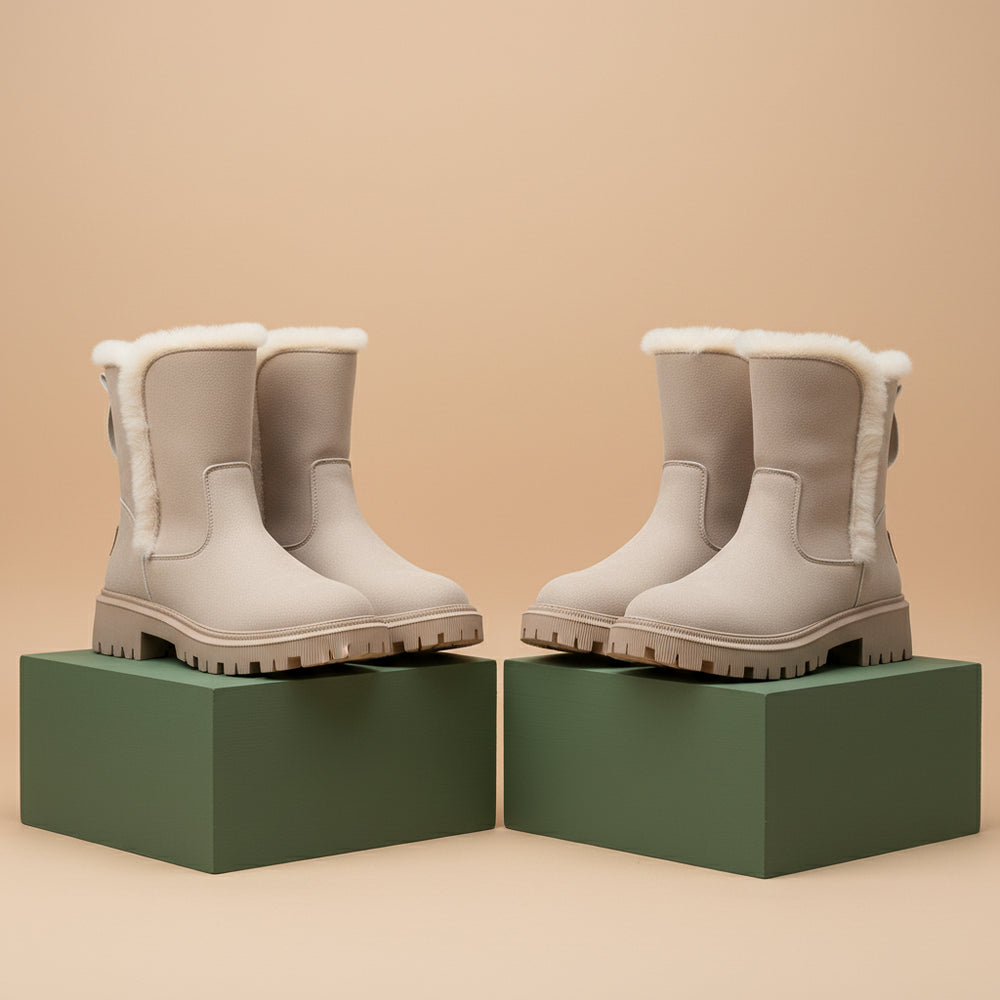 Warme Damen Winterstiefel rutschfest